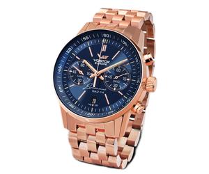Vostok Europe GAZ-?14 Limousine Grand Chrono Quarz mit Trigalights 6S21-?565