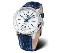 Vostok Europe GAZ 14 Limousine Herrenuhr Automatik Blau NH35A-565A594