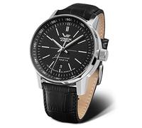 Vostok Europe GAZ 14 Saloon Herrenuhr Automatik schwarz NH35A-565A595 Armband