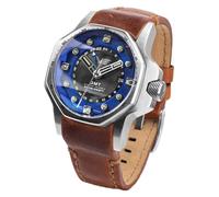 Vostok Europe Atomic Age Herren Uhr analog Automatik mit Leder Armband NH34-640A701