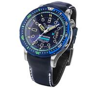 Vostok Europe NH35-511E768-B Herren-Automatikuhr Batiscafos Stahl/Blau