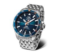 Vostok Europe Uhren NH35A-225A615B Herren-Automatikuhr Rocket N-1 Stahl/Blau