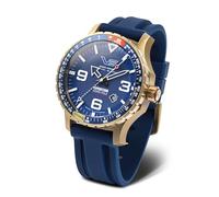 Vostok Europe YN55-597B730 Herrenuhr Automatik Polar Sun Blau/Braun