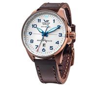 Vostok Europe Herrenuhr Automatik Space Race Braun/Roségoldfarben YN55-325B664
