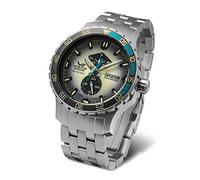 Vostok Europe Herrenuhr Expedition Everest Underground Stahl/Hellgrau YN84-597A544B