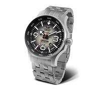 Vostok Europe Herrenuhr mit Edelstahl Gliederarmband Expedition Nordpol 1 Automatik YN55 595A639-B