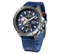 Vostok Europe Almaz Space Station Herrenuhr Multifunktion mit Lederband 320A652-L