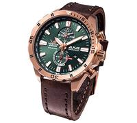 Vostok Europe Almaz Space Station Herrenuhr Chronograph mit Lederband 320B656-L