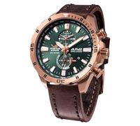 Vostok Europe Almaz Space Station Herrenuhr Chronograph mit Lederband 320B656-L