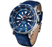 Vostok Europe Lunokhod-2 Herren Uhr analog Automatik mit Leder Armband NH35A-620A634