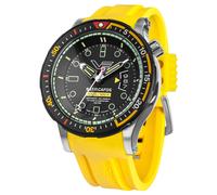 Vostok Europe NH35-511E767-YLW Herrenuhr Taucher Batiscafos Gelb/Schwarz