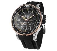Vostok Europe PX84-511E769-BLK Herren-Taucheruhr Hybrid Batiscafos Schwarz