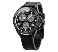 Vostok Europe Herrenuhr Space Race 6S30-325C744 Chronograph Schwarz