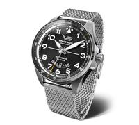 Vostok Europe Space Race Herrenuhr Automatik mit Milanaiseband 20 ATM Datum 325A745-B