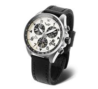 Vostok Europe Space Race Herrenuhr Chronograph mit Lederband 20 ATM Datum 325A743