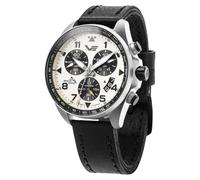 Vostok Europe Space Race Herrenuhr Chronograph mit Lederband 20 ATM Datum 325A743