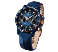 Vostok Europe Undine Lady Line Chronograph VK64-?515E628 blau mit Wechselbänder