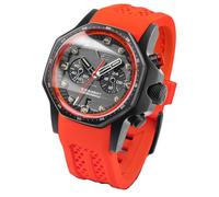 Vostok Europe VK64-?640C699 Herren Armbanduhr Atomic Age Chronograph, Leder