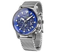 Vostok Europe Herrenuhr Expedition South Pole Chronograph Stahl/Blau VR42-592A762-B