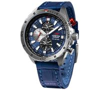 Vostok Europe Almaz Space Station Herrenuhr Multifunktion mit Lederband 320A652-L