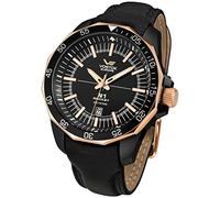 Vostok n1 Rocket Automatic Herren Uhr analog Quarzwerk mit Leder Armband NH35A-2253148
