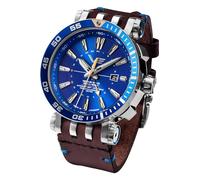 Vostok Europe NH34-575A716_BLUE Herrenuhr Automatik GMT Energia Rocket Blau 2 Bänder