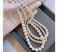 Voxis XL23 12mm High-End Elegante Leichte Luxus Klassische Perlenkette Offizielle Exklusive