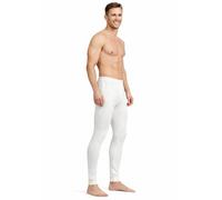VP PINUCCIO VENEGONI Set 2 Unterhosen aus Wolle und Baumwolle | Thermo-Strumpfhose für Herren, Made in Italy, Winterunterwäsche mit Bündchen, lange Boxershorts, Weiß, XL