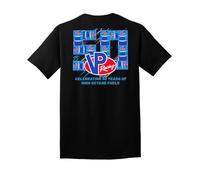 VP Racing Fuels Shirt - Fuel Cans 50th Anniversary Tee - Softstyle Preshrunk Herren T-Shirt - Offiziell lizenzierte VP Apparel, Schwarz, Mittel