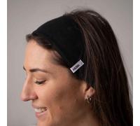 Vresh Clothing Aviva - Stirnband aus Biobaumwolle Schwarz