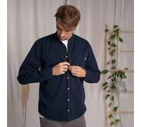 Vresh Clothing Christov - Hemd aus Biobaumwolle Blueberry M