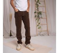 Vresh Clothing Vabius - Cordhose aus Biobaumwolle Dunkelbraun 28