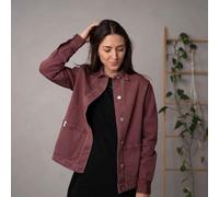 Vresh Clothing Valerie - Jeans Jacke aus Biobaumwolle Berry XS