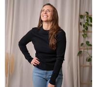 Vresh Clothing Viyola - Turtle Neck Longsleeve aus Biobaumwolle Schwarz XL