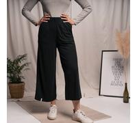 Vresh Clothing Vloretta - Soft Culotte aus Tencel-Mix Schwarz XL