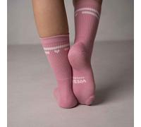 Vresh Clothing Vresh Verliebt - Tennis Socken aus Biobaumwoll-Mix Rosa 36-41