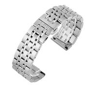 VRKRTVBLB Edelstahl-Uhrenarmband, universelle Riemen, Armband, 18 mm, 20 mm, 22 mm, Uhrengürtel-Zubehör(SV,19mm)