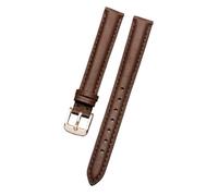 VRKRTVBLB Leder-Uhrenarmband, 12-22 mm, Schnellverschluss-Armband for Herren und Damen(6,14mm)