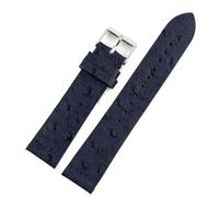 VRKRTVBLB Schnellverschluss-Leder-Uhrenarmband, 16-22 mm, for Herren und Damen(4,21mm)