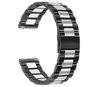 VRKRTVBLB Schnellverschluss-Uhrenarmband aus Edelstahl, 20 mm/22 mm, for Damen und Herren(9,20mm)