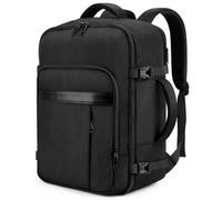 VSNOON für Easyjet Handgepäck 45x36x20, Rucksack Handgepäck Flugzeug Herren | 32L Handgepäck Koffer mit Nasser Tasche, Wasserdicht Reise Rucksack für 15,6 Zoll Laptop für Herren Damen, Schwarz