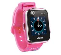 Vtech KidiZoom Smart Watch DX2 pink mit Blümchen - Kinderuhr mit Touchscreen, Zwei Kameras für Selfies und vielem mehr - Für Kinder von 5-12 Jahren