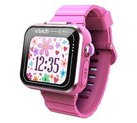 Vtech KidiZoom Smart Watch MAX Pink I Kinder-Smartwatch mit Duokamera I Touchscreen I 1,69 Zoll I Spiele, Apps, Musik I mit Elternkontrolle I spritzwasserfest I Für Kinder von 5-12 Jahre