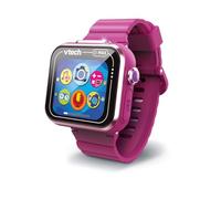 VTech Kidizoom Smartwatch Max Himbeere, Smartwatch für Kinder, Dual-Kamera, Fotos, Videos, Spiele, horizontaler Touchscreen, ESP-Version