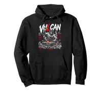 Vulcan God of Fire Römische Mythologie Schmiede Pullover Hoodie