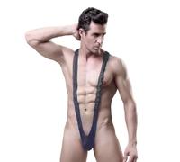 VURYAPI Herren String Mankini Lustiger Borat Tanga Schwimmen Unterwäsche Weihnachten V Form Badeanzug