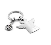VW Schlüsselanhänger Schutzengel Drive Safe, Silber - 000087010AFJKA