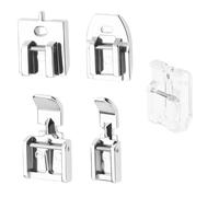 VZU 5 Stück Reißverschluss Nähfuß Set, Multifunktionale Nähfüße, Kompatibel mit Brother, Singer, Carina, Janome, W6 und Anderen Nähmaschinen, Unsichtbar/Verdeckt/Breit/Schmal