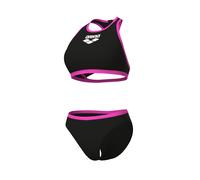 W ARENA Y-LINE TWO PIECES SOLID L BLACK-FREAK ROSE 42