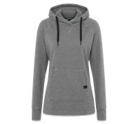 W Bd Rays Pullover Hoody, Damen - Black Diamond Light Gray Heather Large